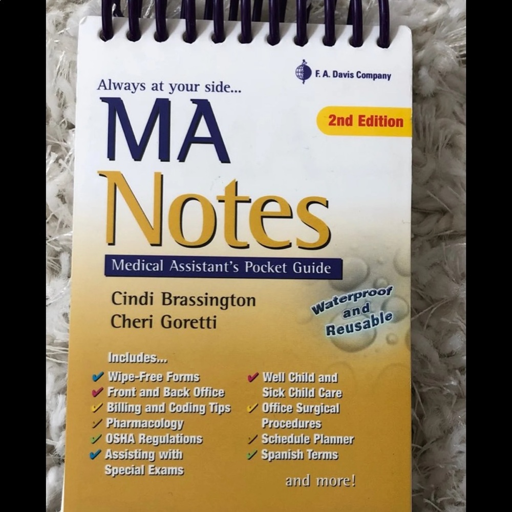 Medical assistant pocket guide